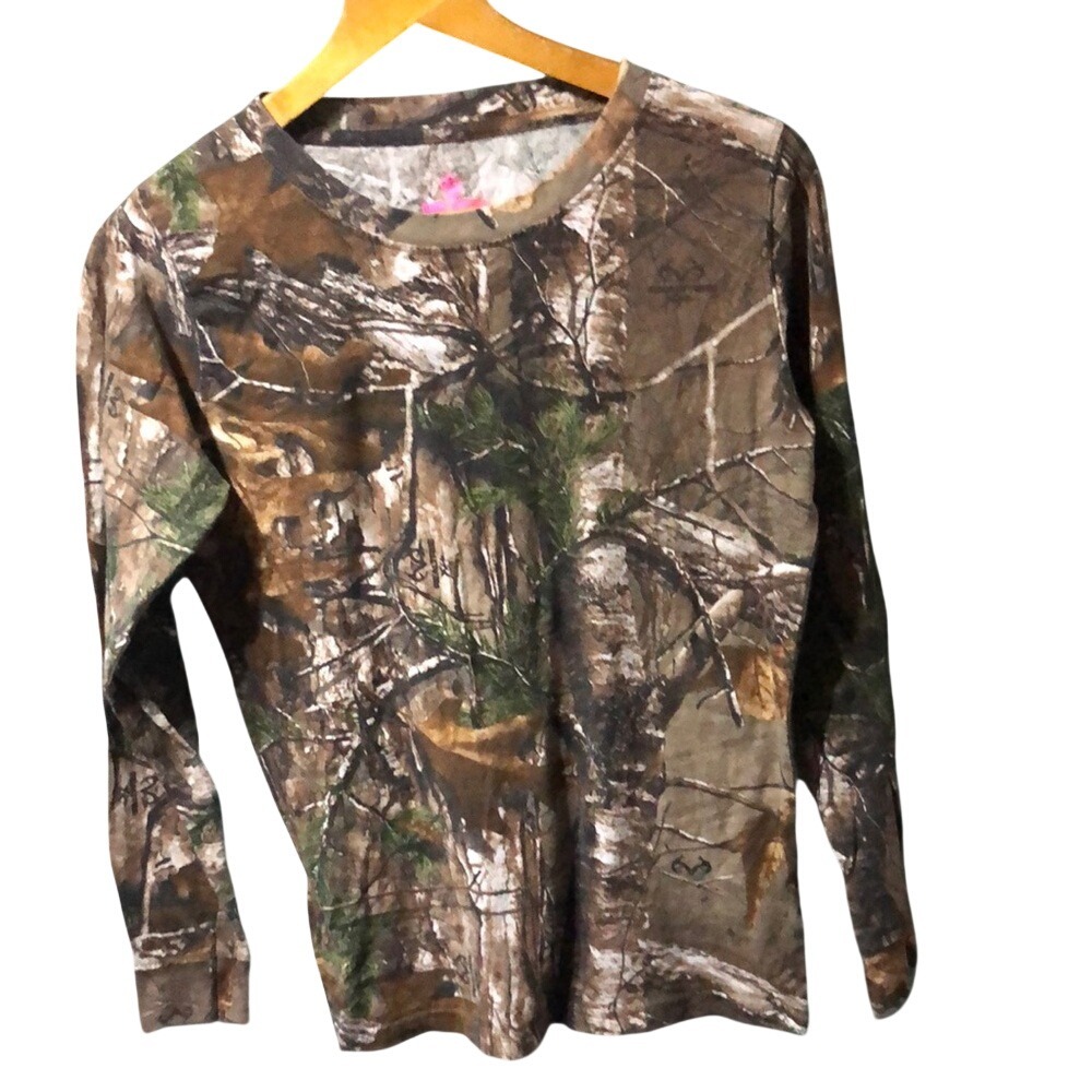 Kids Camouflage Long Sleeve‎ Shirt